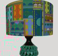 Image 3 of Pharma Blue Velvet Cushion