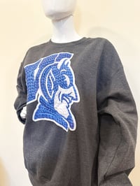 Image 3 of Wayne Devil Blue Yarn Shirt