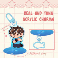 Real and Tuna Acrylic Keychain