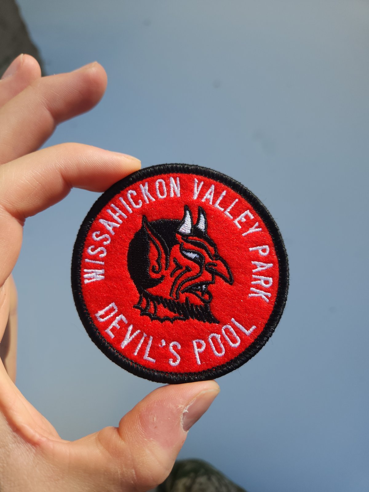 Image of Devil's Pool Flannelette patch 