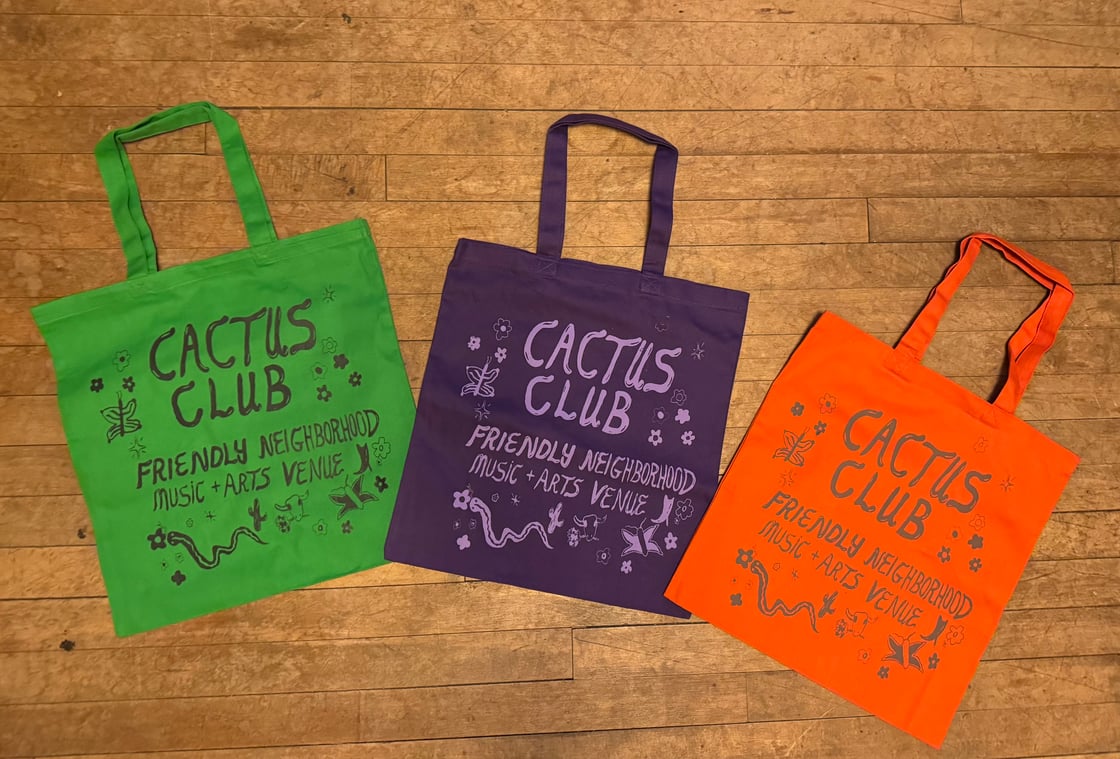 Image of Tote bags (various colors) 