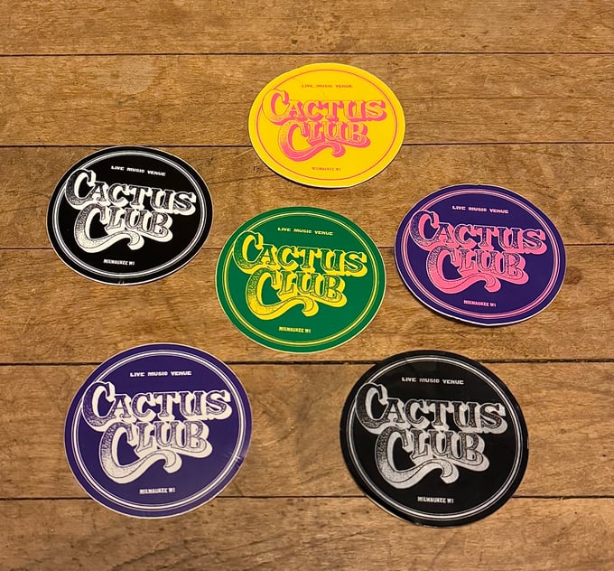 Image of Live Music Venue sticker 