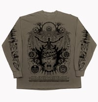 Image 1 of TERMINATING ANGEL BLACK INK (TAN OR GREEN SHIRT)