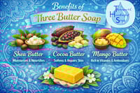 Image 3 of Three Butter Soap 