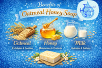 Image 2 of Oatmeal Honey Soap