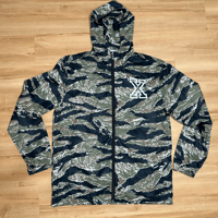Image 4 of Anabolic X Tiger Stripe Camo Windbreaker
