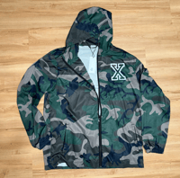 Image 5 of Anabolic X Woodland Camo Windbreaker