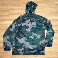 Image 7 of Anabolic X Woodland Camo Windbreaker