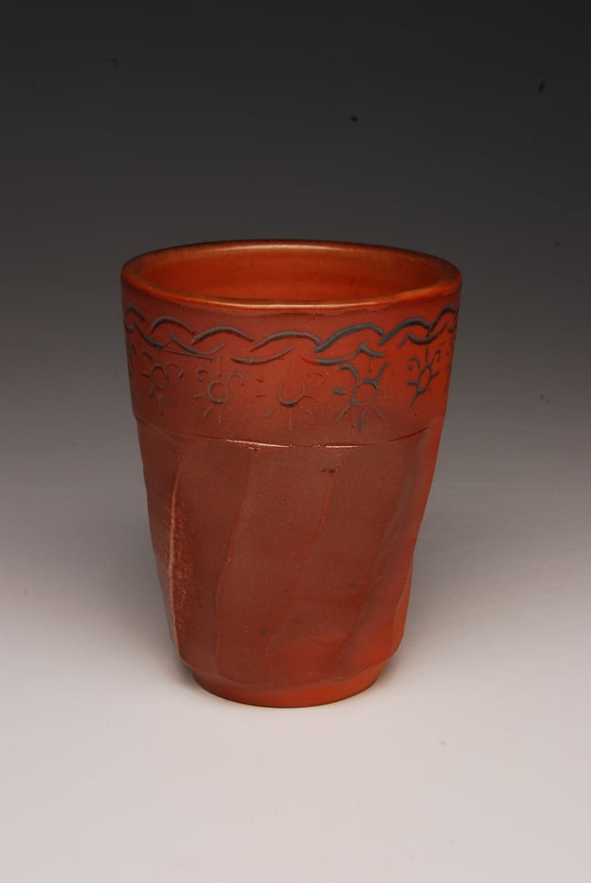 Red Porcelain Cup2