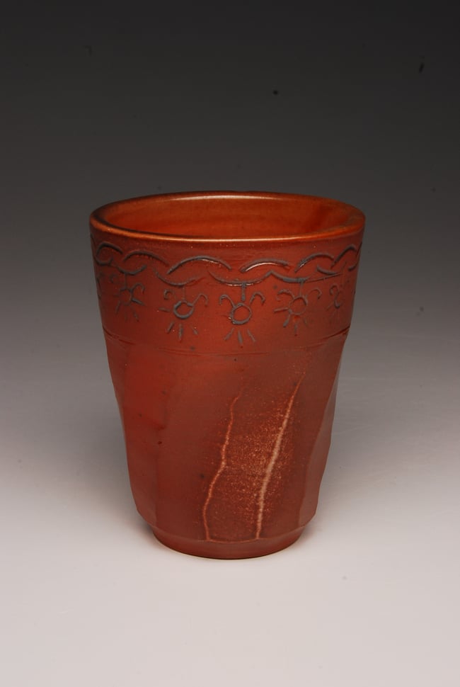 Red Porcelain Cup2