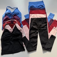 Image 1 of Neck Halter Top & Leggings set