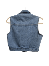 Image 2 of Faded Glory Denim Vest
