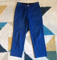 Image 1 of A Vontade indigo dyed cotton pants, made in Japan, size M (32”)