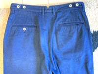 Image 7 of A Vontade indigo dyed cotton pants, made in Japan, size M (32”)