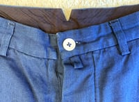 Image 5 of A Vontade indigo dyed cotton pants, made in Japan, size M (32”)
