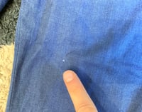 Image 9 of A Vontade indigo dyed cotton pants, made in Japan, size M (32”)