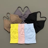 Image 4 of Neck Halter & Shorts Set