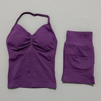 Image 8 of Neck Halter & Shorts Set