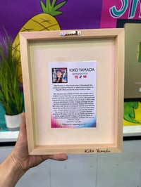 Image 2 of Shama Bird Wooden Panel Illustration