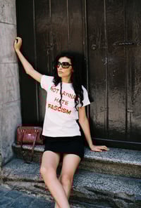 Image 3 of HOT LATINAS HATE FASCISM T-SHIRT