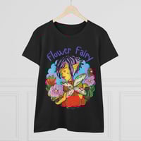 Image 5 of Izzy Fairy Women's Midweight Cotton Tee
