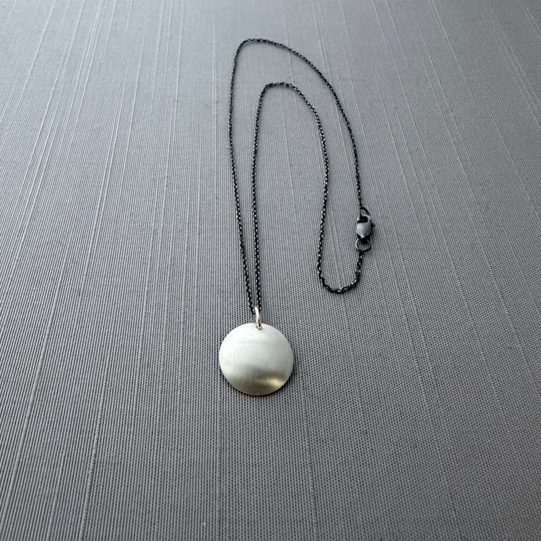 Small sterling Silver Eastern Tiger Swallowtail Necklace Image 2