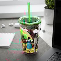 Image 1 of Golden Brick Road Multicolor Tumbler