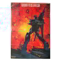 Newtype Gundam F91 B2 Foldout Poster