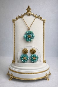 Image 3 of Handmade Necklace & Earrings Set 