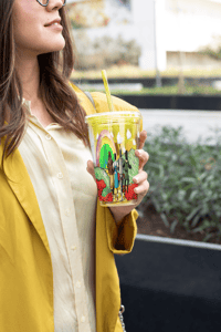 Image 2 of Golden Brick Road Multicolor Tumbler