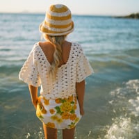 Image 1 of CROCHET CROP TOP