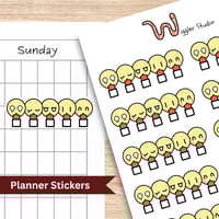 Image 1 of Bird Mood Stickers