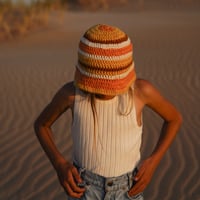 Image 1 of CROCHET HAT - 70s