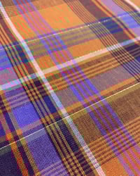 Image 14 of  Marcia Dress- Orange linen check