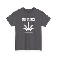 Image 5 of Trez Muertoz “Hierba Buena” Death Metal Band T-Shirt – Brutal Cannabis Leaf Graphic Tee