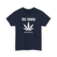 Image 2 of Trez Muertoz “Hierba Buena” Death Metal Band T-Shirt – Brutal Cannabis Leaf Graphic Tee