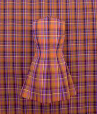 Image 13 of  Marcia Dress- Orange linen check