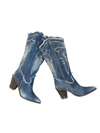 Image 1 of Jeans Cowboy Boots