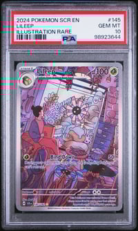 Image 1 of PSA 10 GEM MT Lileep - Pokemon Card - SCR - 145/142