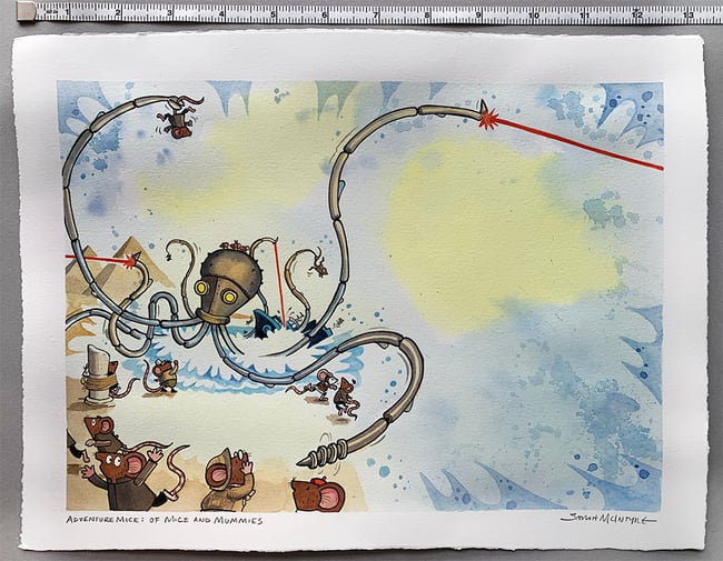 Of Mice and Mummies: Roboctopus Switches Sides