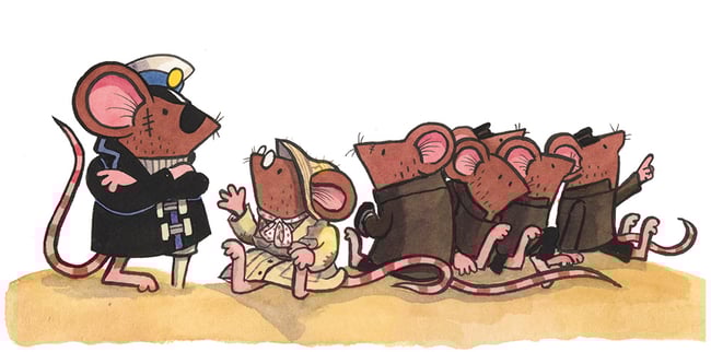 Of Mice and Mummies: Skipper and Contrite Henchmice