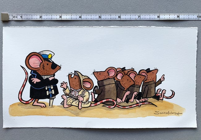 Of Mice and Mummies: Skipper and Contrite Henchmice