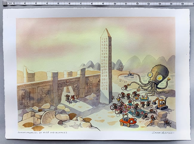 Of Mice and Mummies: Picnic i the Ancient Ruins