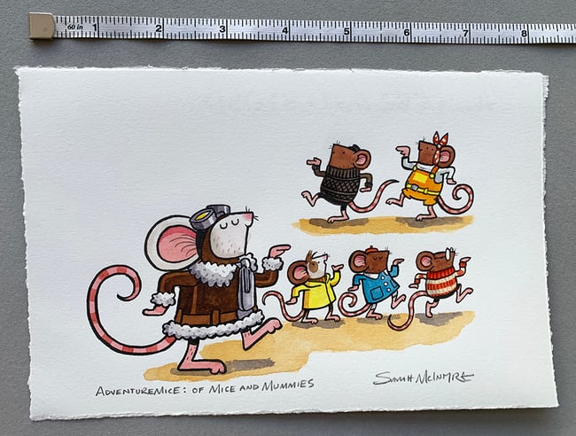 Of Mice and Mummies: Walking like Egyptians