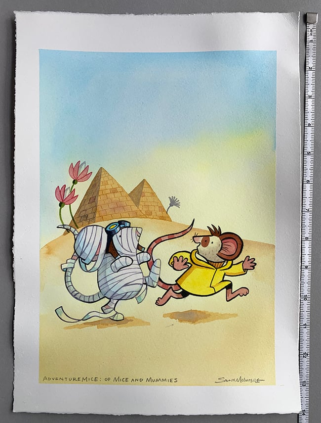 Of Mice and Mummies: Fledermaus and Pedro back cover