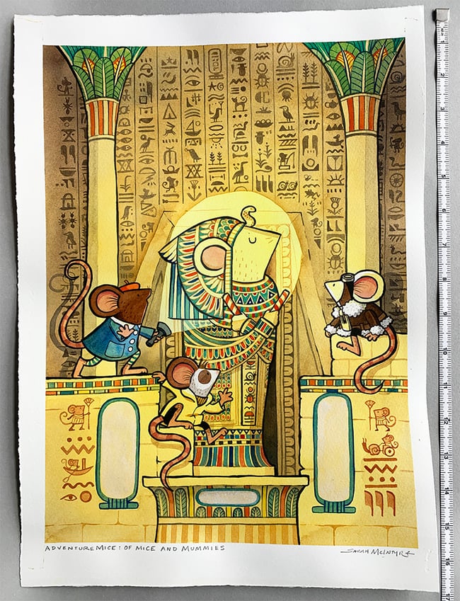 Of Mice and Mummies: Front cover