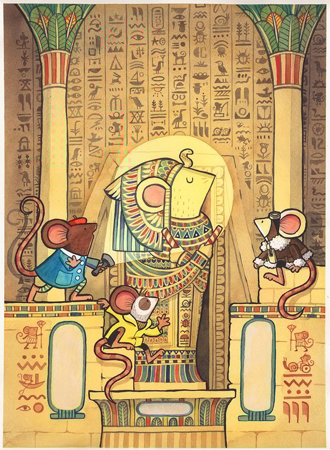 Of Mice and Mummies: Front cover