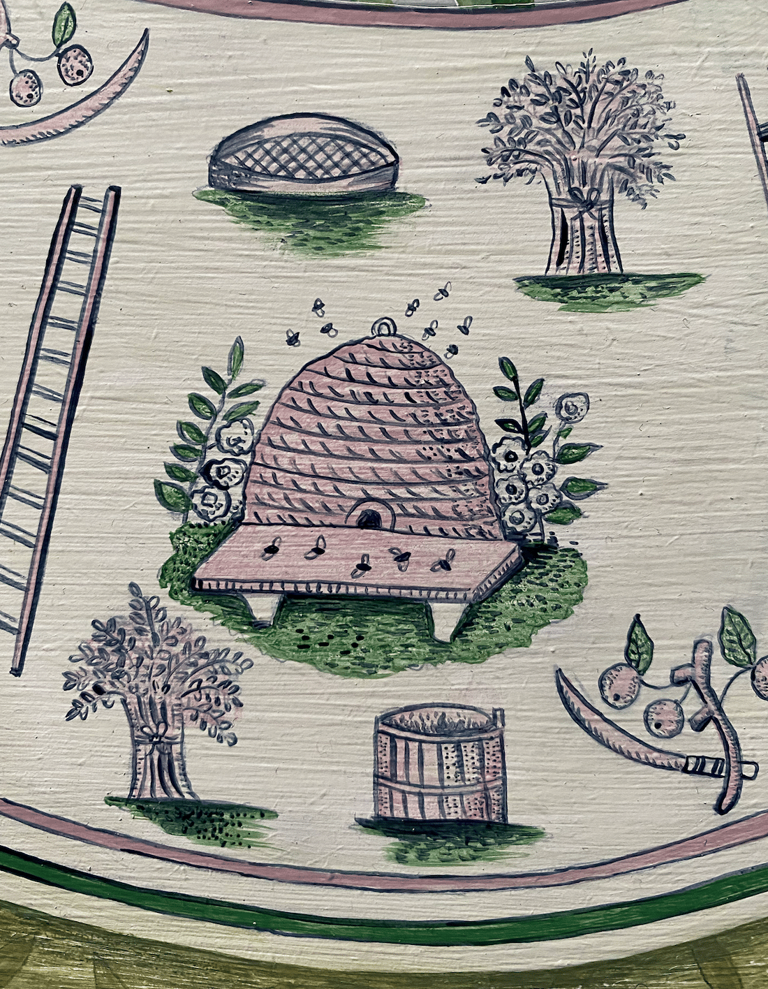 Image of Beehive cup and Snowdrops