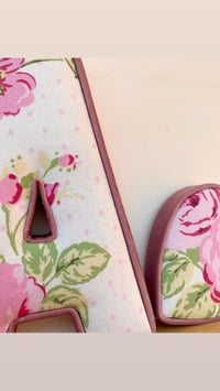 Image 2 of Personalised Letter and Heart set 