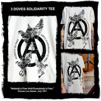 Image 3 of 'THREE DOVES' T-SHIRT